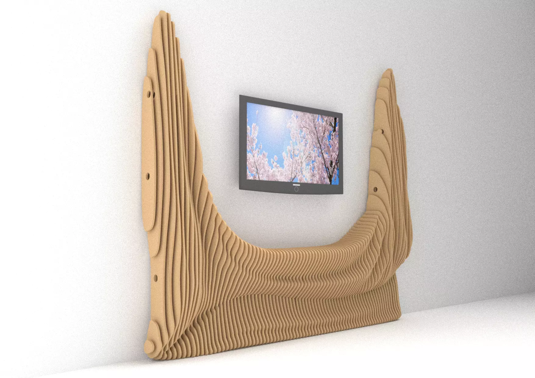 Parametric TV 3D model 03 3D model_0