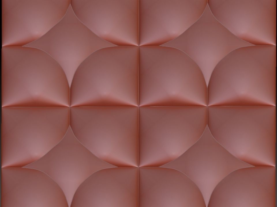 3D WALLPANEL 600MM x 600MM 3D model_17