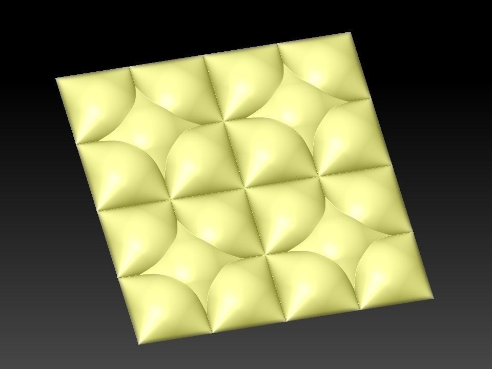 3D WALLPANEL 600MM x 600MM 3D model_22