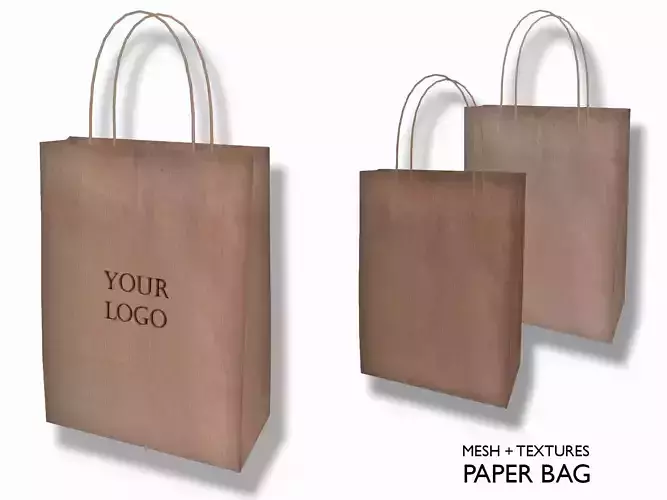Paper Shopping Bag mesh