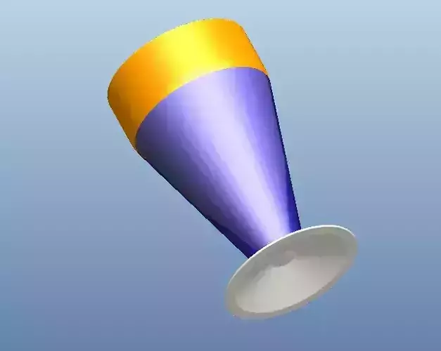 Bear Glass 3D print model