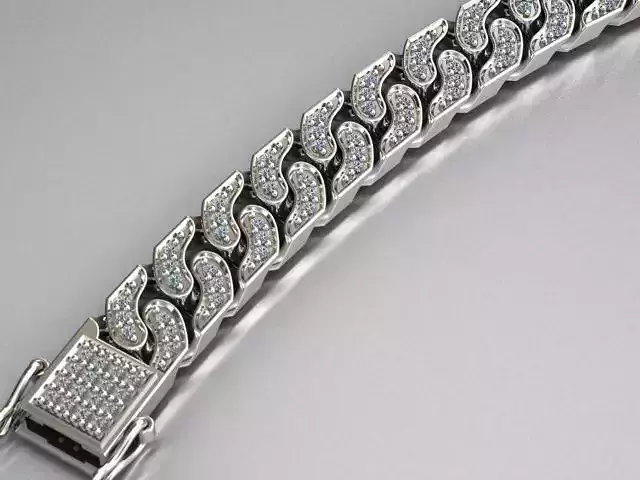 10 MM MIAMI CUBAN LINK CHAIN BRACELET OE NECKLACE 3D print model