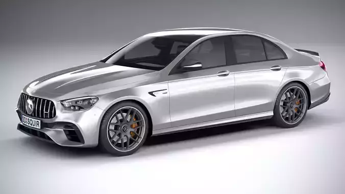 Mercede E63 Sedan AMG 2021 3D model