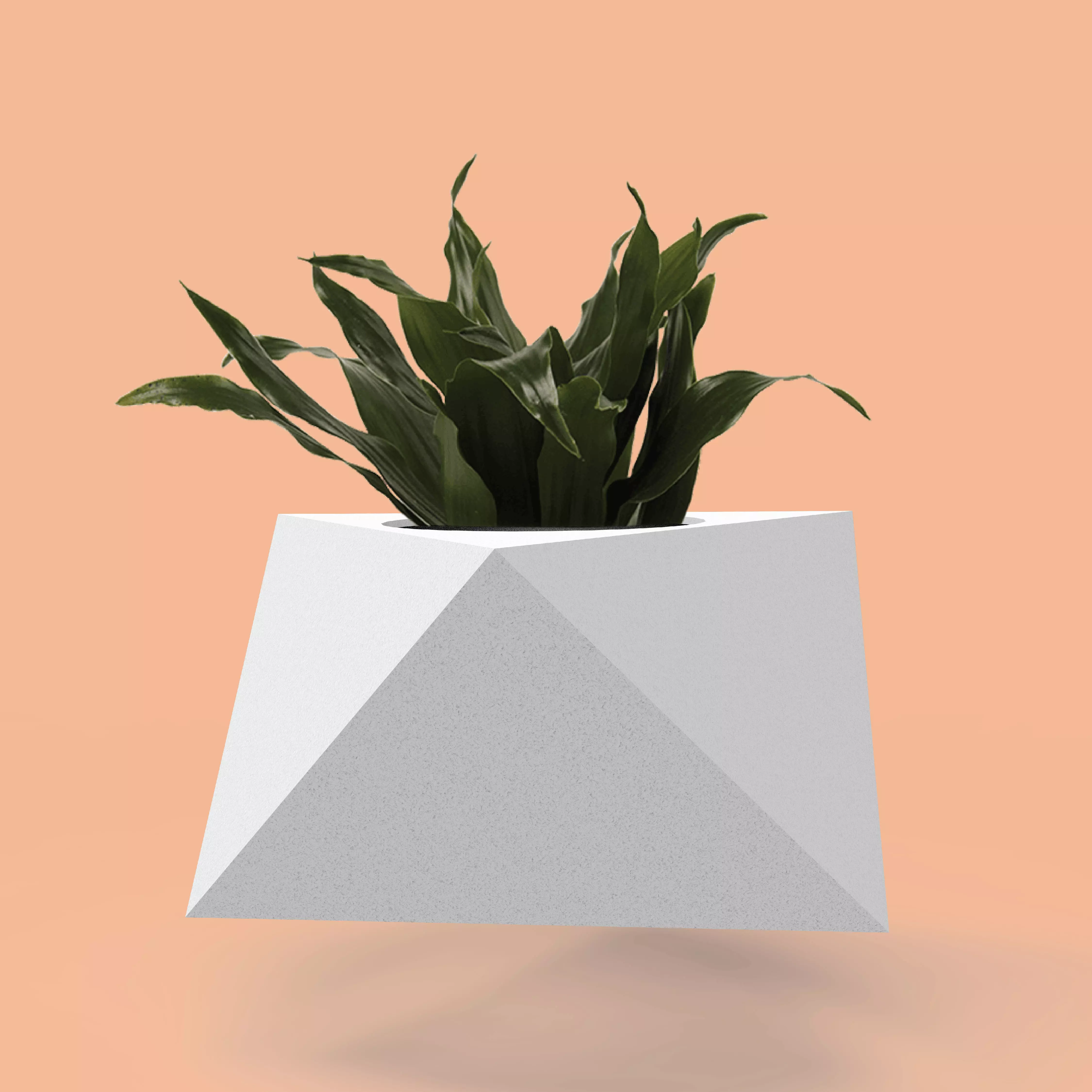 Mold for concrete planter pot 3D print model