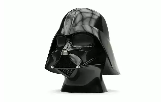 Darth Vader helmet high definition mesh 3D model
