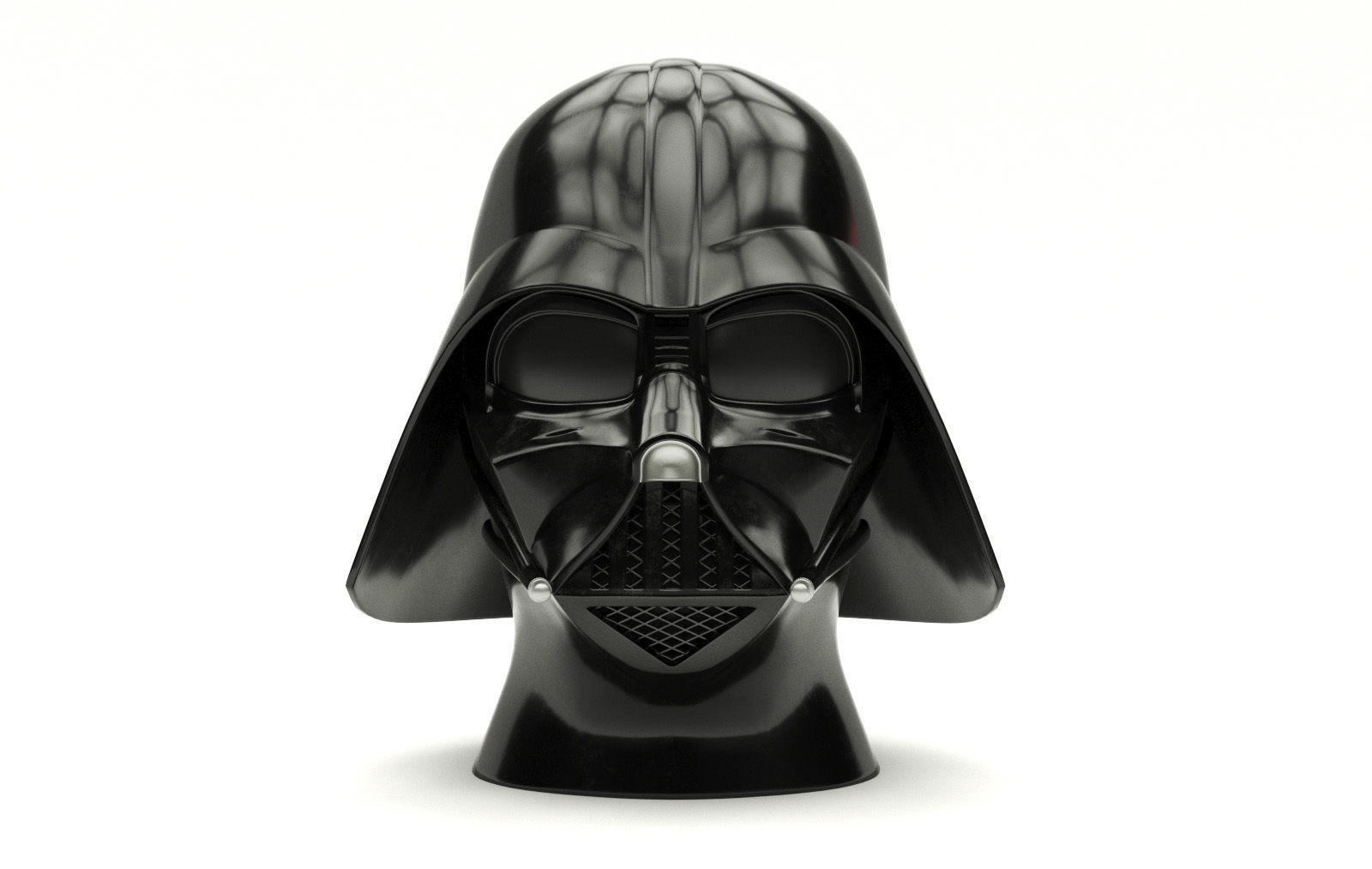 Darth Vader helmet high definition mesh 3D model_2