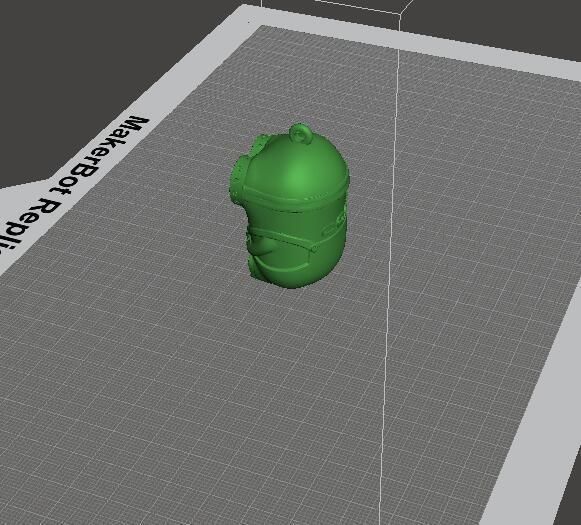 Minions with hanging ring 3D print model_3