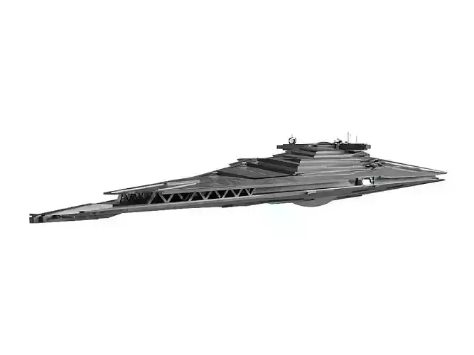 First Order Star Destroyer 3D model