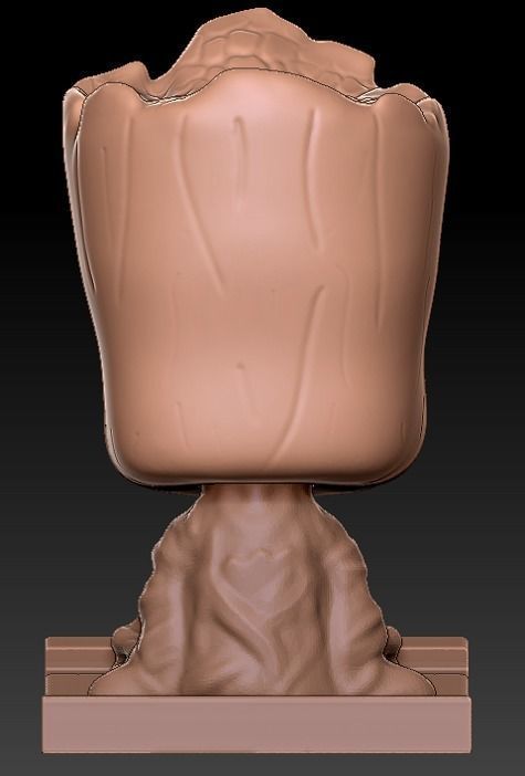 Groot phone holder - guardians of the galaxy 3D print model_8