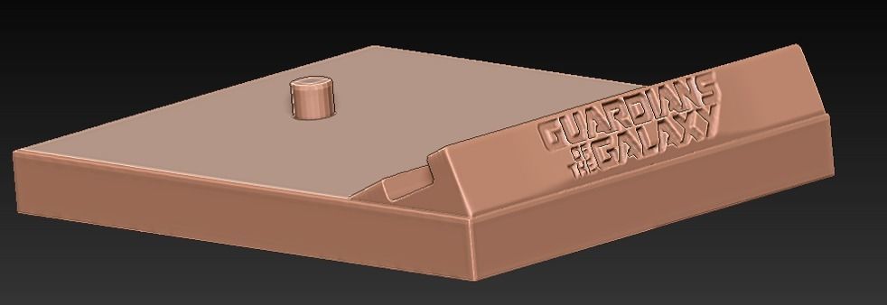 Groot phone holder - guardians of the galaxy 3D print model_7