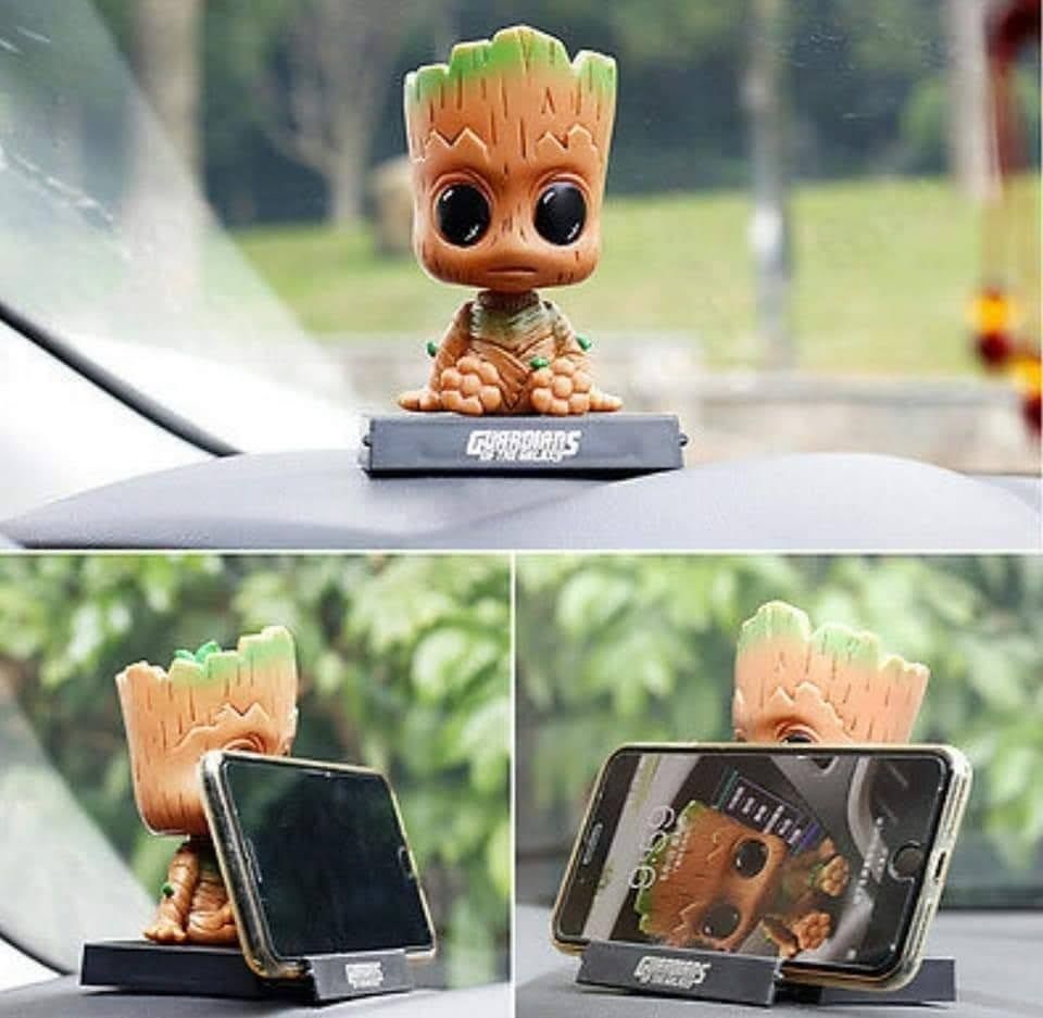 Groot phone holder - guardians of the galaxy 3D print model_1