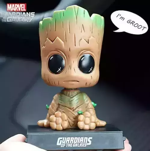 Groot phone holder - guardians of the galaxy 3D print model