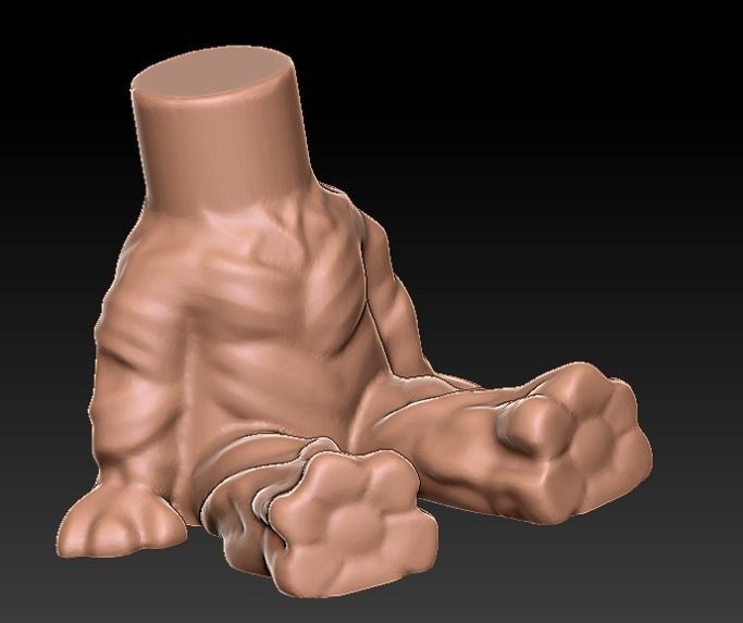 Groot phone holder - guardians of the galaxy 3D print model_5