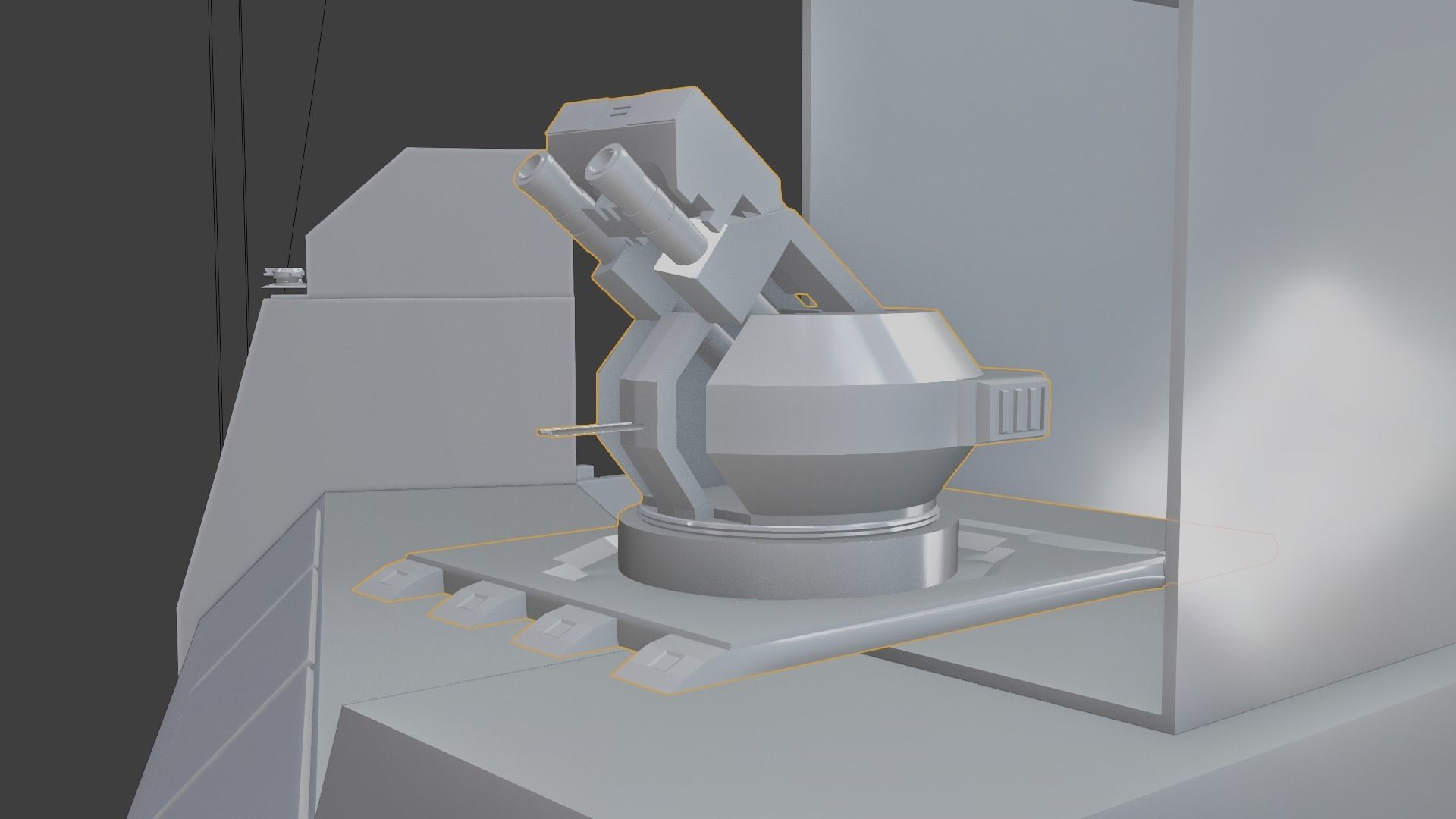 Rylos Station from The Last Starfighter 3D printing Model 3D print model_5