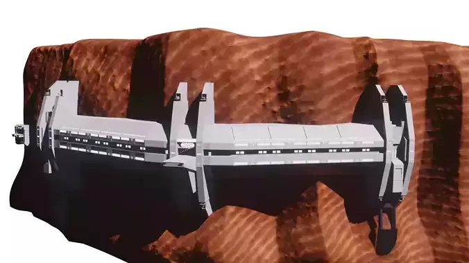 Rylos Station from The Last Starfighter 3D printing Model