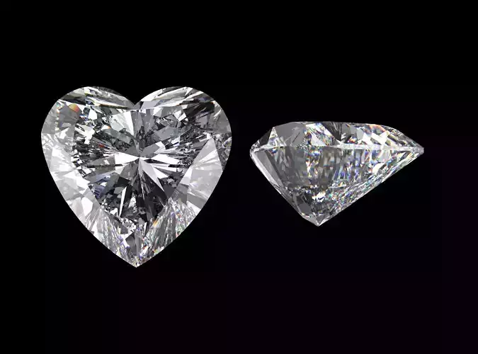 Heart Cut Diamond - All Sizes
