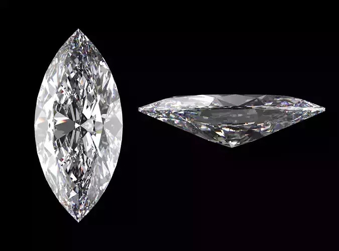 Marquise Cut Diamond - All Sizes