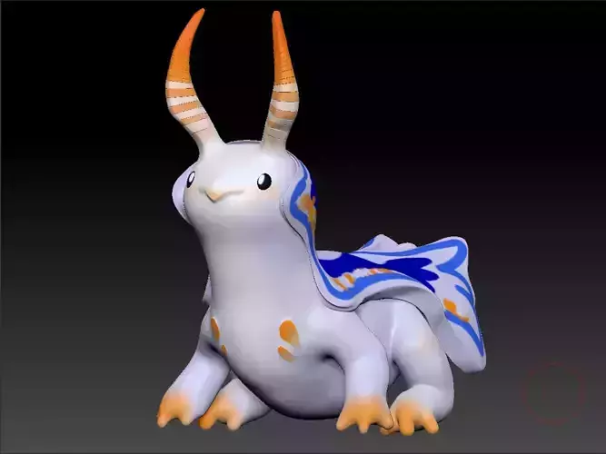 cute slime pokemon 3D model