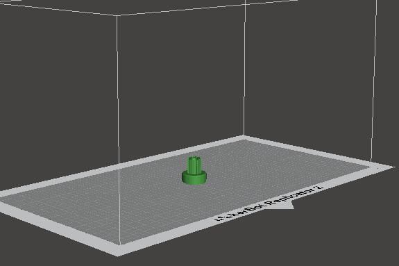 gear 3D room with bucket in it 3D print model_8