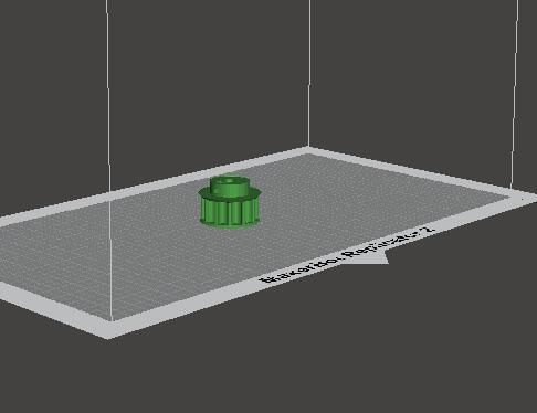 gear 3D room with bucket in it 3D print model_10