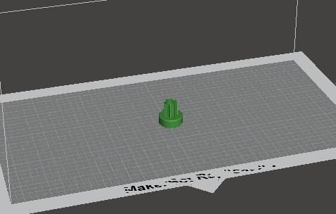 gear 3D room with bucket in it 3D print model_11