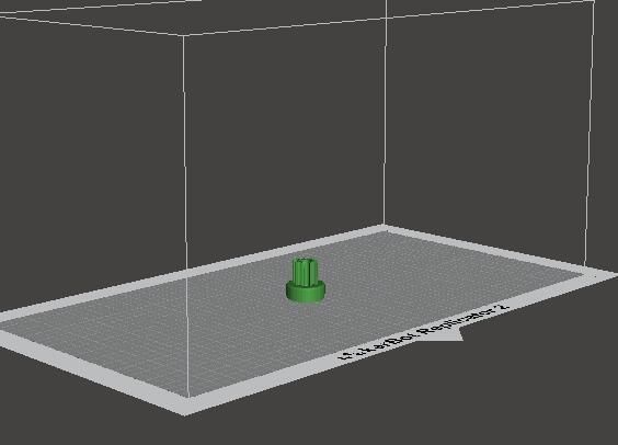 gear 3D room with bucket in it 3D print model_6