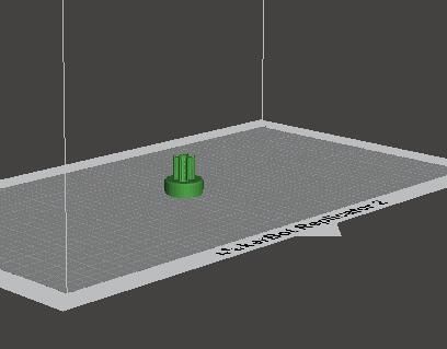 gear 3D room with bucket in it 3D print model_12