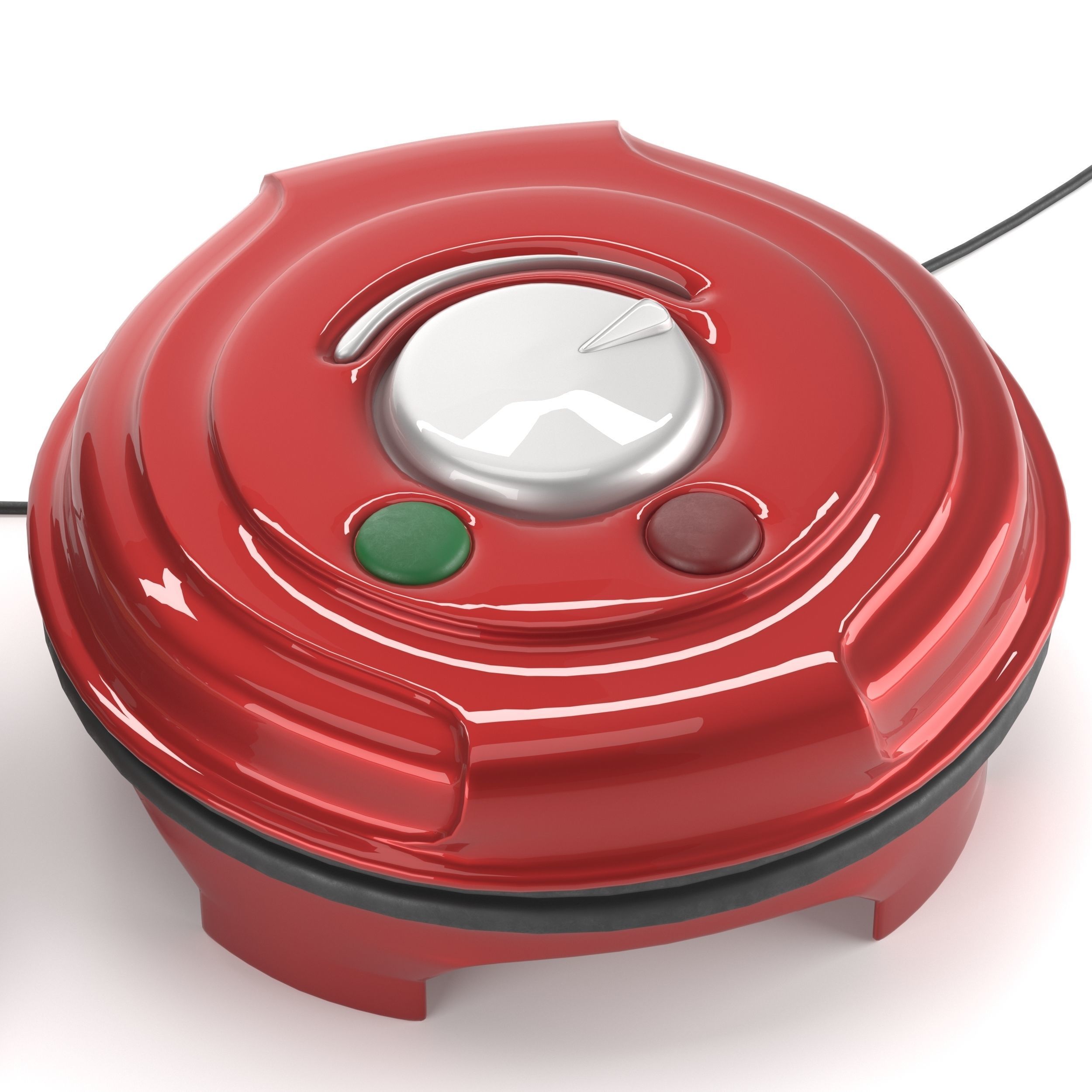 Waffle maker 3D model_6