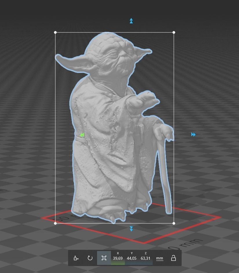 Yoda - The Force 3D model_7