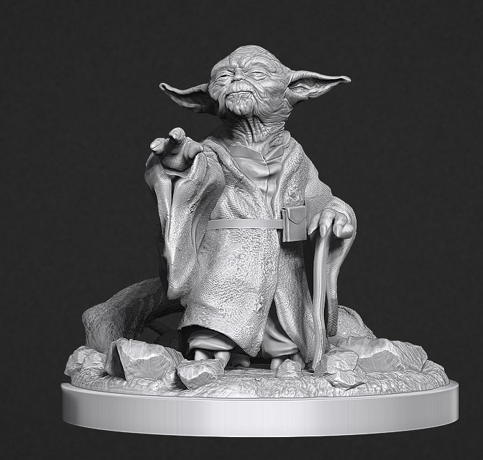 Yoda - The Force 3D model_10