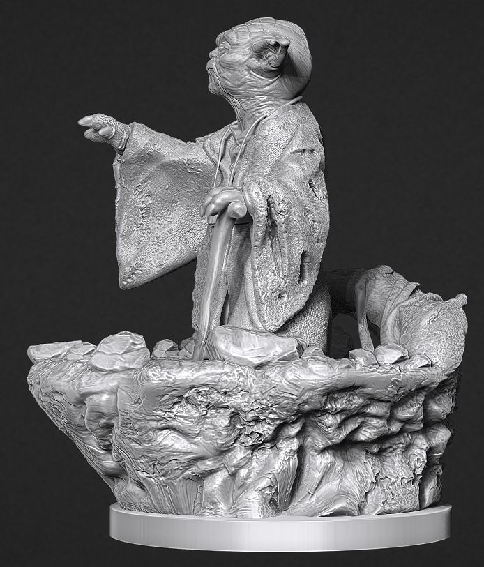 Yoda - The Force 3D model_4