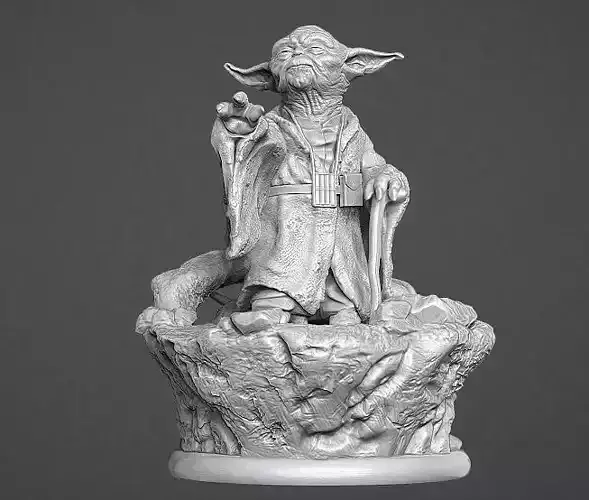 Yoda - The Force 3D model