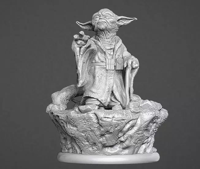 Yoda - The Force 3D model_0