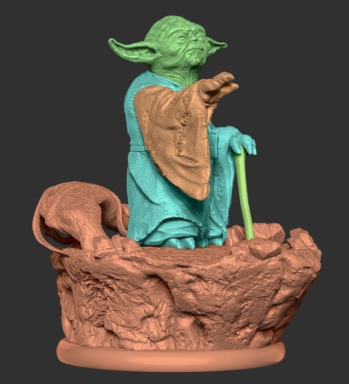 Yoda - The Force 3D model_6