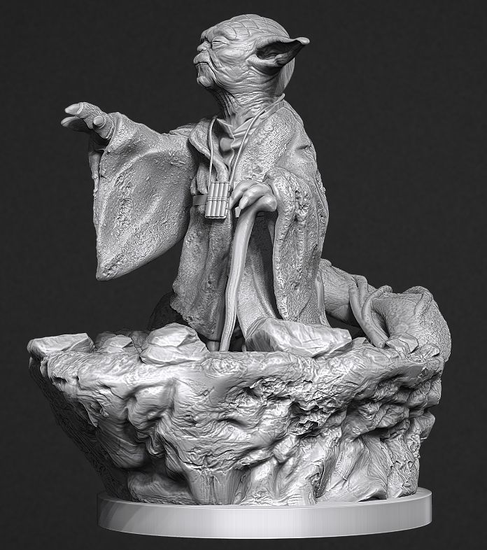 Yoda - The Force 3D model_12