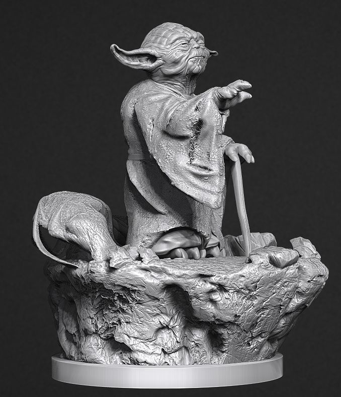 Yoda - The Force 3D model_14