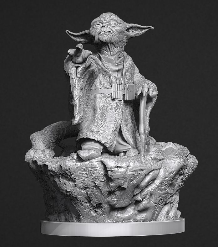 Yoda - The Force 3D model_13
