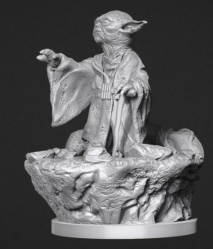 Yoda - The Force 3D model_5