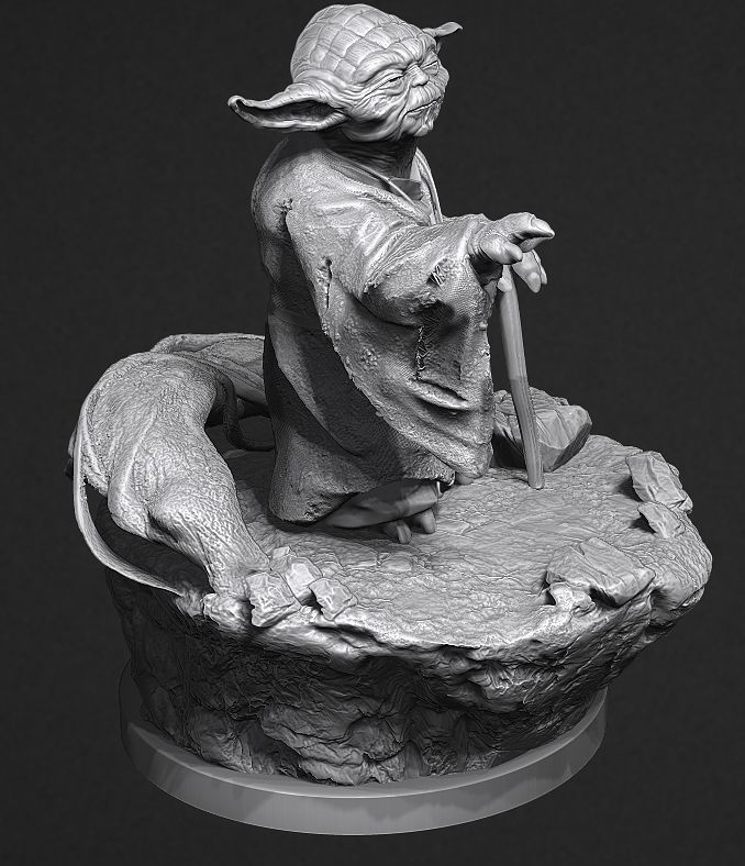 Yoda - The Force 3D model_15