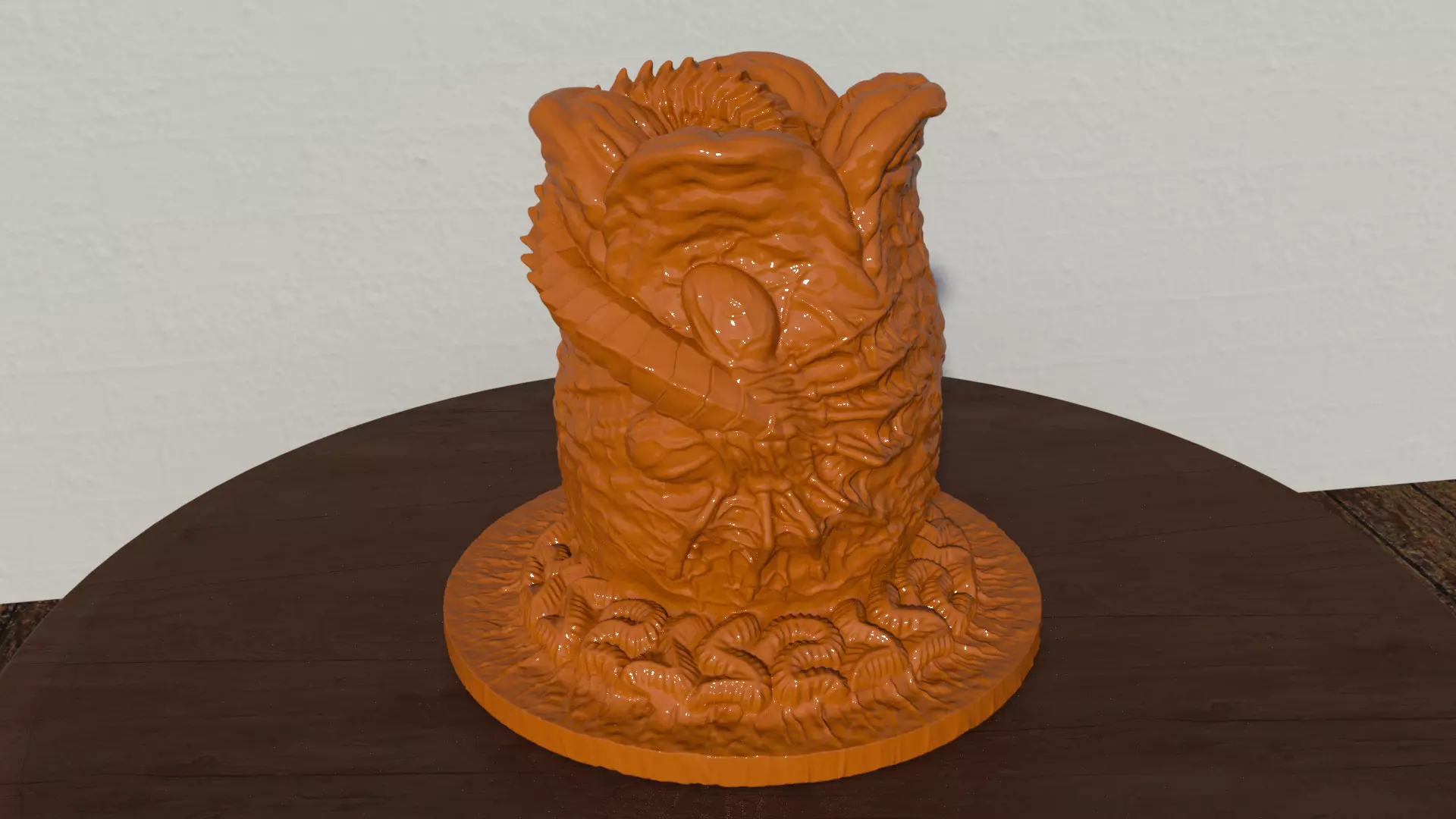 ALIEN EGG 3D print model_0