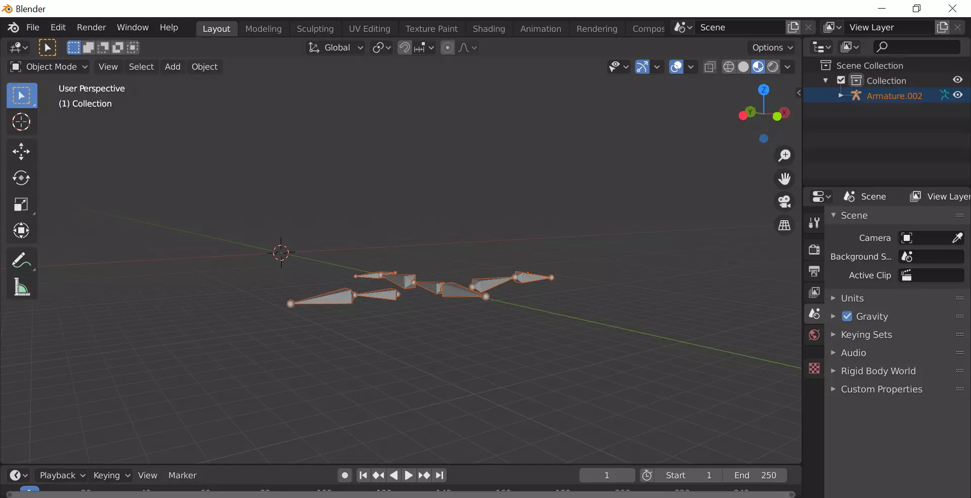 kyogre rig Free 3D model_0