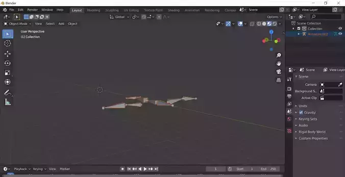 kyogre rig Free 3D model