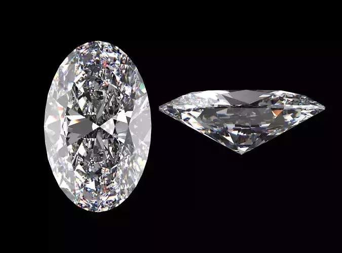 Oval Cut Diamond - All Sizes