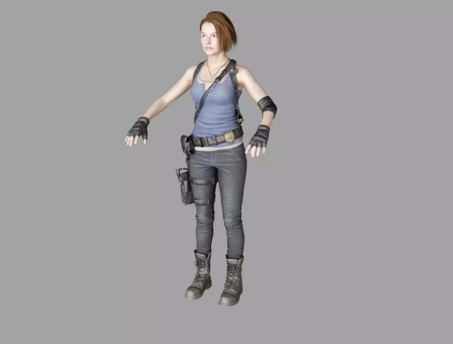 jill valentine 3D model