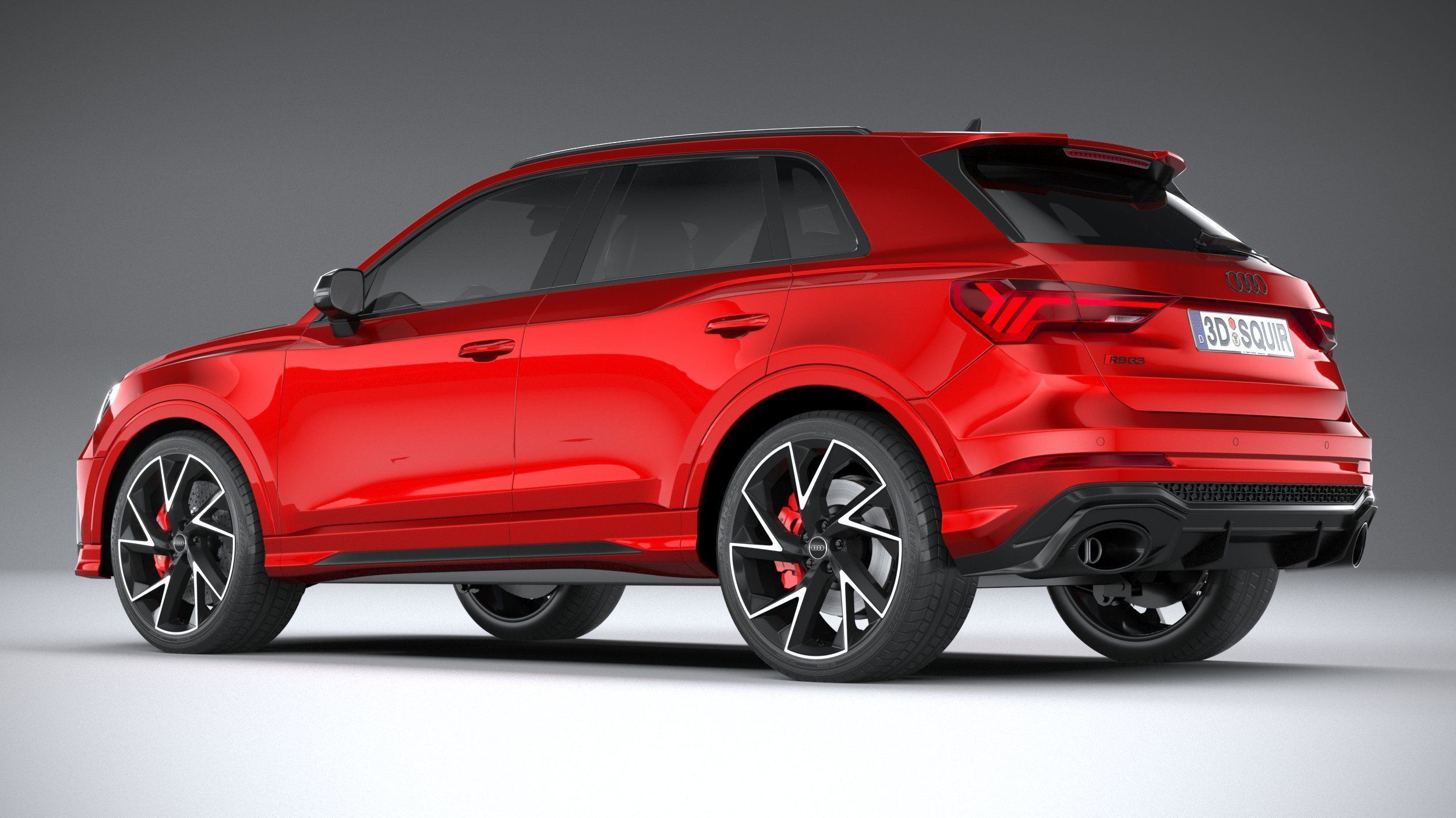 Audi RS Q3 2020 3D model_5