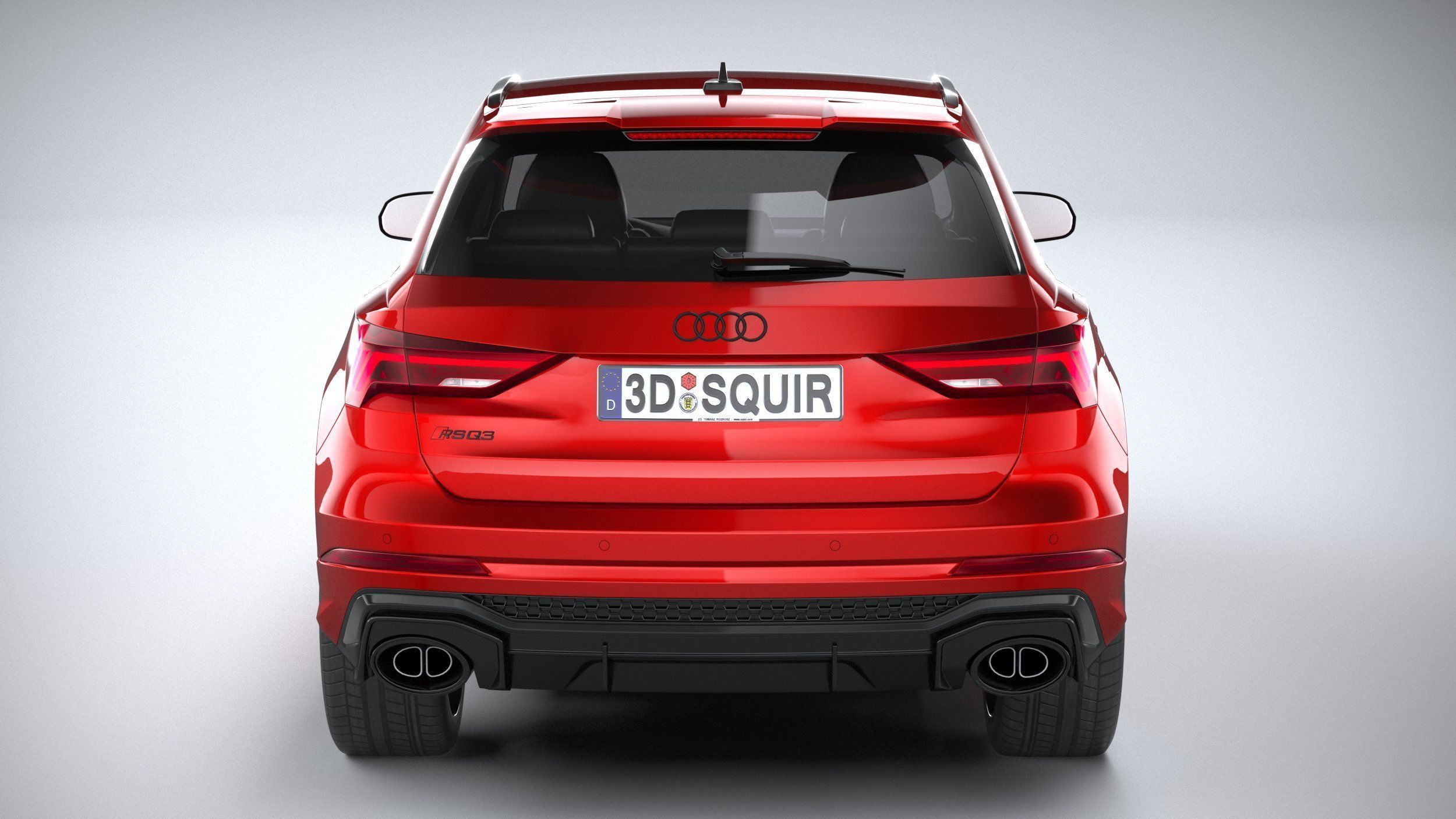 Audi RS Q3 2020 3D model_3