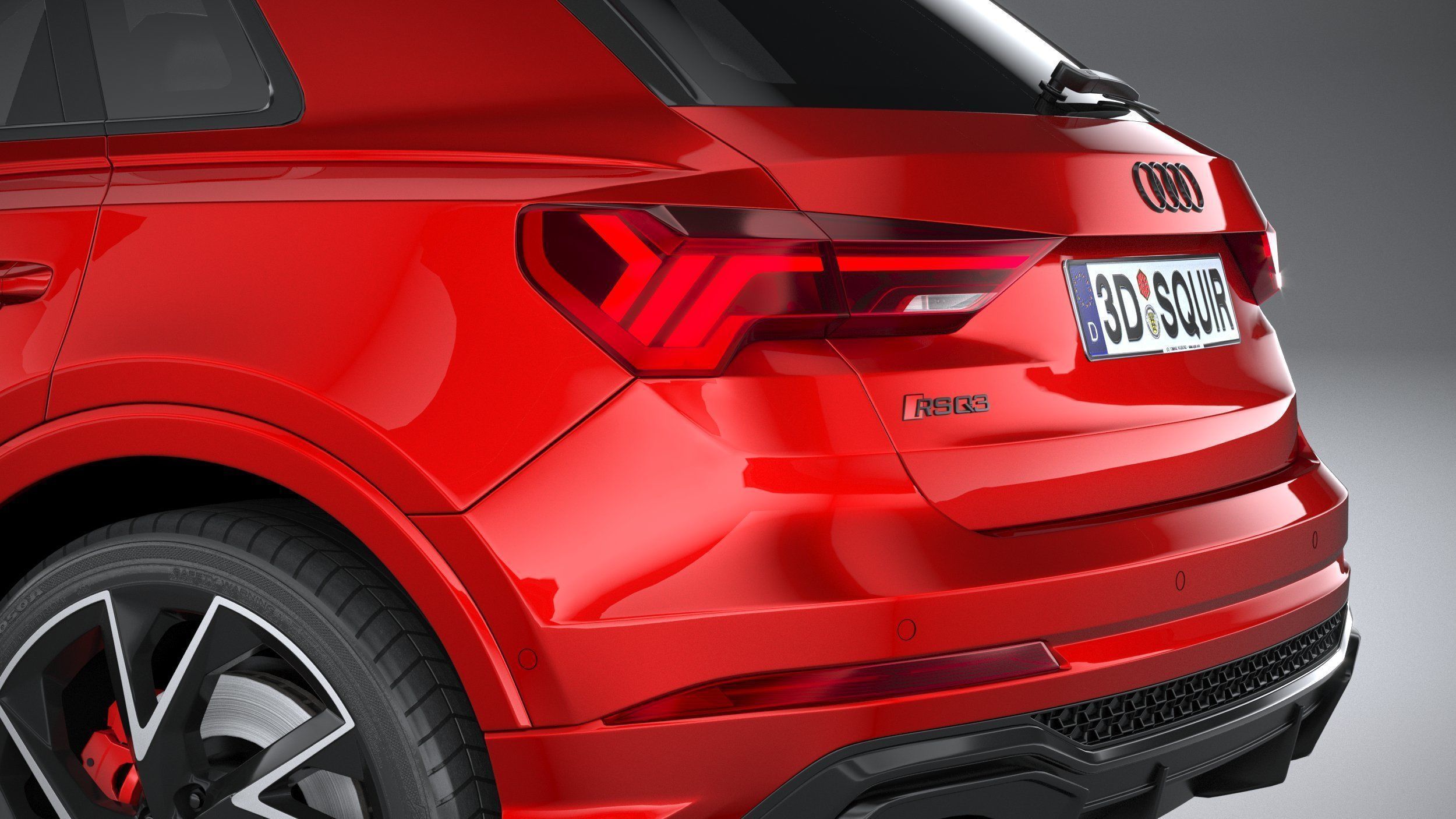 Audi RS Q3 2020 3D model_2