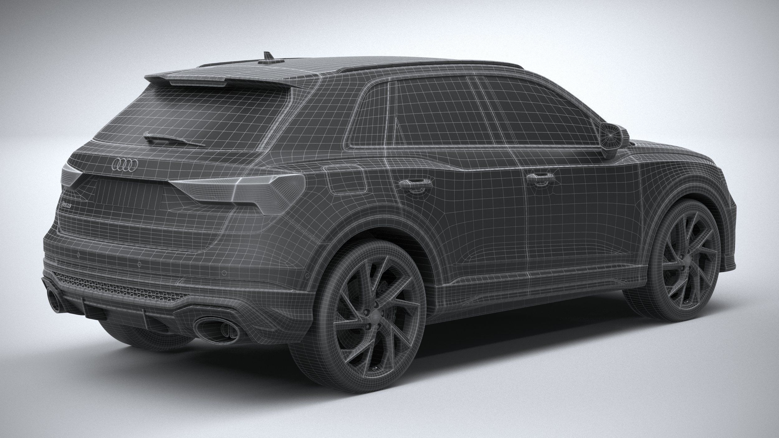 Audi RS Q3 2020 3D model_27
