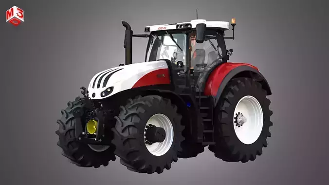  Terrus  CVT - 6300 Tractor 3D model