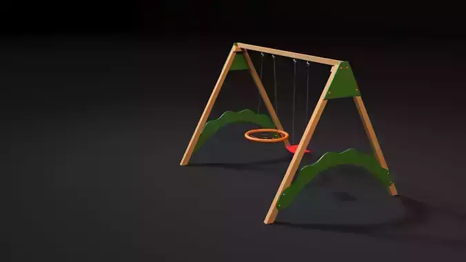 Baby swing 3D model